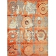 thumbnail image 3 of Unique Loom Sierra Estrella Rug , 8' 0" x 11' 0" ,Orange, 3 of 7