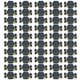 thumbnail image 1 of 50 Uds. Contenedor único de papel con forma de caramelo para dulces, contenedor para fiesta de boda, Baby Shower, azul, 1 of 9