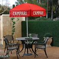 thumbnail image 1 of Heininger Holdings  6 ft. Campari Vinyl Umbrella - Bar Height Pole, 1 of 1