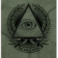 thumbnail image 2 of Freemason Providence Triangle Symbol Plus Size Crewneck Graphic Tee Shirt Brisco Brands 3X, 2 of 5