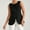Black, variant on French Style Women's Summer Pure Square Neck Sleeveless Vest Stretch Tops for Women Short Tops Women plus Size Camisole Drinking Tops for Women Bodysuit Metallic Top Women Back The Top Women