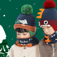 thumbnail image 4 of Tuque pour Enfants, Bonnet Chaud d'Hiver pour Garçons et Filles en Molleton, 4 of 5
