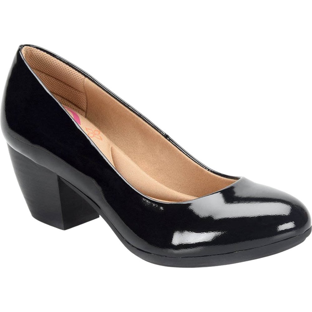 Comfortiva - Women's Comfortiva Amora Pump Black Goat Patent 9.5 W - Walmart.com - Walmart.com