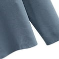 thumbnail image 4 of Uaswgudfs Women's Cozy V - Neck Loose Fit Long Sleeve Thermal Pajama Set, Soft Comfortable Nightwear for Women, 4 of 5