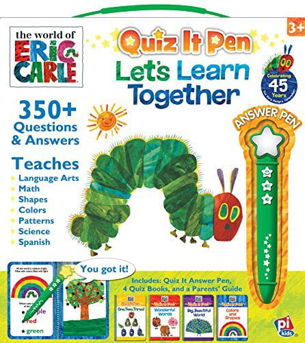 Quiz It Pen learning education game by Eric Carle,NIB,free shipping. 