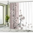 thumbnail image 4 of Ambesonne Japanese Shower Curtain, Romantic Sakura Blooms Art, 69"Wx84"L, Grey Pink, 4 of 4