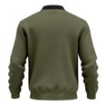 thumbnail image 6 of CCRFTGI Jackets for men Casual Stylish Full Zip Lightweight Windbreaker Fashion Jackets with Pockets Army Green L, 6 of 6