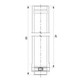 thumbnail image 2 of Duravent W2-3604 36" Double Wall Vent Length From The Fasnseal Series - Stainless Steel, 2 of 2