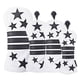 thumbnail image 2 of Funda protectora para palos de golf de madera con forma de estrella de cinco puntas y rayas, n.º 1, madera 3/n.º 5, UT, de PU, resistente al agua, 2 of 3