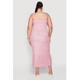 thumbnail image 3 of Women's Plus Size Textured Knit V-Neck Cami Dress, 3 of 3