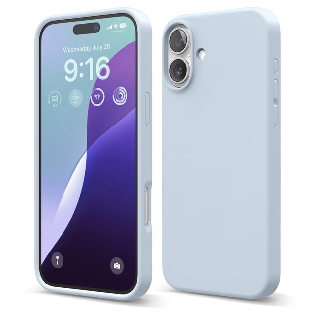 Funda de teléfono Elago compatible con iPhone 16 Plus de silicona