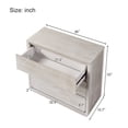 thumbnail image 5 of Topcobe Modern Style Soild Wood 3-Drawer Chest for Bedroom Living Room, Stone Gray, 5 of 8