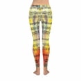 thumbnail image 4 of SUNENAT Fashion Old Music Notes Stretchy Capri Leggings Skinny Yoga Pants S, 4 of 4