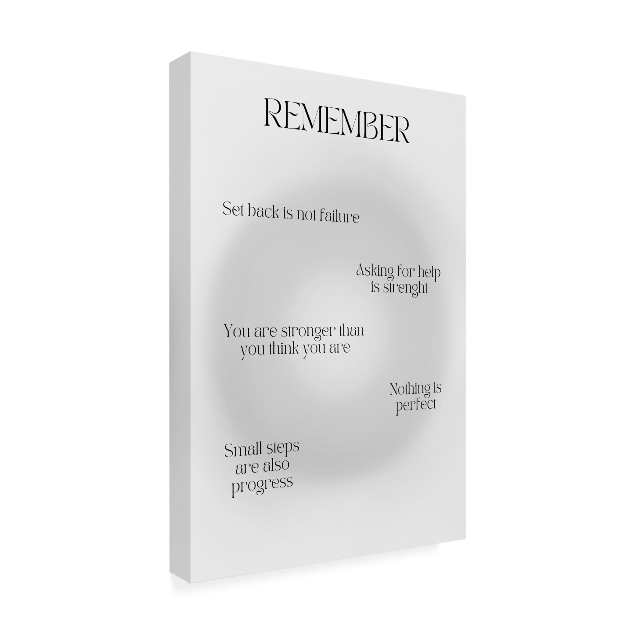 Trademark Fine Art Amelie Motivational Aura Poster Canvas Wall Art