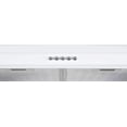 thumbnail image 6 of Ancona AN-1558 30" 280 CFM Convertible Wall Mount Pyramid Range Hood in White, 6 of 8