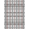 thumbnail image 1 of Ahgly Company Machine Washable Indoor Rectangle Transitional Gray Area Rugs, 2' x 5', 1 of 7