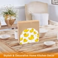 thumbnail image 6 of Yayeee Napkin Holder for Table Kitchen Paper Tissue Organization, Yellow Rubber Ducks, 6 of 8