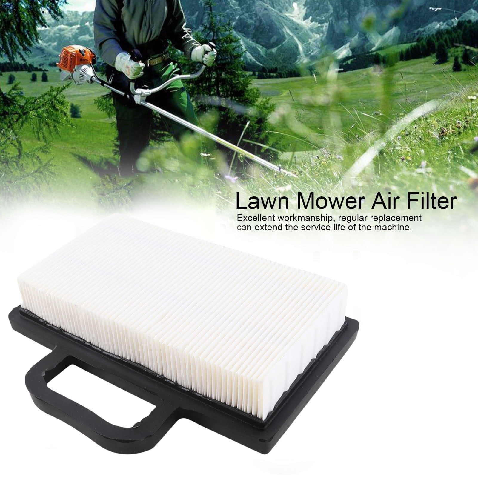 YAHHU Air Filter Kit for Husqvarna 531 30 70-44 YTH 2242T YTH 2448T YTH 2454T Lawn Mower Replacement Part Set, Professional Grade Engine Protection (8.27 x 7.09 inches / 21 x 18 cm)