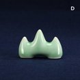 thumbnail image 3 of CAROOTU Celadon Pen Holder Multifunctional Mountain Shape Ink Brush Rest Retro Desktop Ornament for Home, 3 of 7