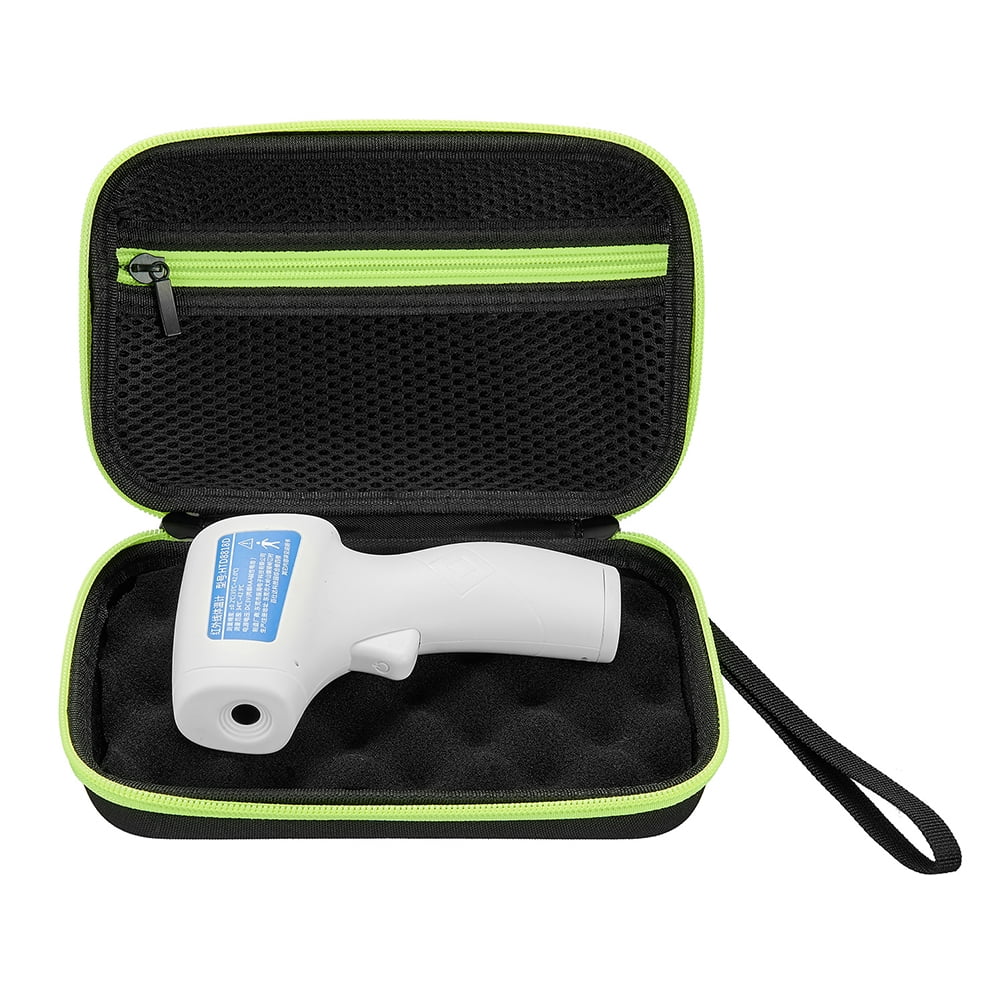carrie-ful Forehead Thermometer Storage Bag Portable Box Case for Thermometer Eva Hard Bag Travel Protective Carrying Storage Cover Pretty Well carrie-ful Forehead Thermometer Storage Bag Portable Box Case for Thermometer Eva Hard Bag Travel Protective Carrying Storage Cover Pretty Well