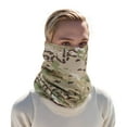 thumbnail image 6 of Unique Bargains 1 Pc Windproof Face Scarf Mask Face Mask for Outdoor Cycling Brown Green, 6 of 6