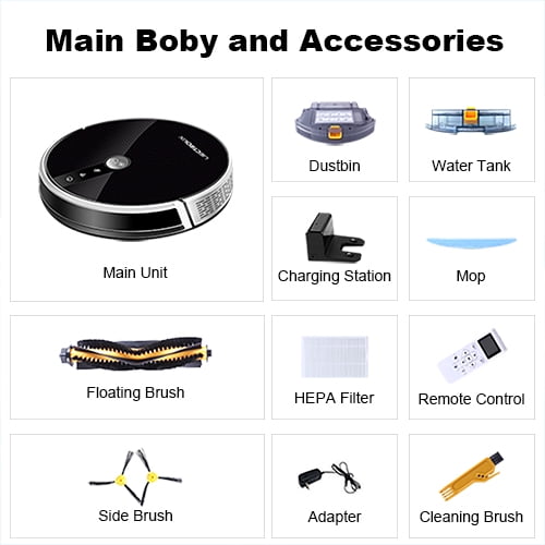 LIECTROUX C30B Robot Vacuum Cleaner 