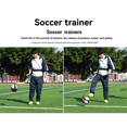 thumbnail image 3 of Adjustable Football Training Belt Beginner Soccer Training Belt Soccer Ball Practice Belt Football Practice Belts,1 * Adjustable Football Training Belt,Black, 3 of 8