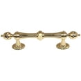 thumbnail image 5 of Alno A6929-4-PA Ornate 4 Inch Cabinet Pull Polished Antique, 5 of 6