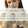 thumbnail image 3 of Women's Gloves Mittens Ladies' Winter Double Layer Fleece Lined Thickened Warm Cold Proof Outdoor Wool Touchscreen Gloves, Women's Accessories Gloves Mittens, 3 of 4