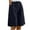 Navy, variant on Mlzmgr Long Shorts for Women Wide Leg Drawstring High Elastic Waist Shorts Gym Yoga Casual Pants with Pockets