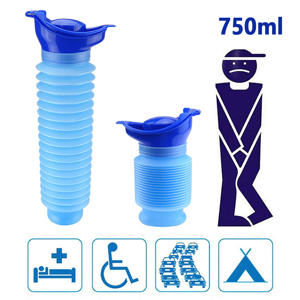 Outdoor Camping Travel Portable Shrinkable Personal Mobile Emergency Urinal ❇ 