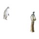 thumbnail image 5 of Figura de pingüino de resina, estatua de animal para inauguración de la casa, mesa, bar, dormitorio, oficina, adorno decorativo de mujer tribal africa, 5 of 8
