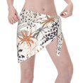 thumbnail image 3 of Disketp Tropical Leaves Women Swimsuit Cover Up Short Chiffon Summer Beach Sarong Bikini Wrap Skirt Bathing Suit, 3 of 7