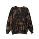 thumbnail image 2 of Suéter de mujer BLESIY Jersey de punto con estampado de cuello alto Sudaderas de mujer, 2 of 5