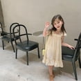 thumbnail image 5 of Xinhuaya Children Flying Sleeve Dresses Summer Girls Holiday Style Dress Skirt, 5 of 7