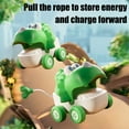 thumbnail image 3 of Meggemo Gift Pull String Dinosaur Toy Car - Interactive Design for Kindergarten & Home Play, Fun Celebration & Leisure Gift, 3 of 6