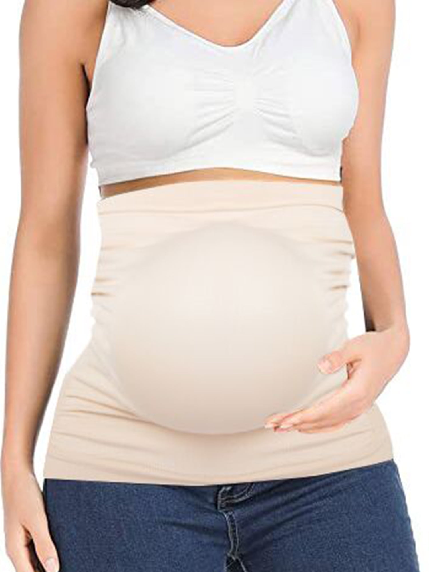 SAYFUT Maternity Belly Band for Pregancy Extender Strechy Belt of