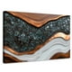 thumbnail image 1 of Cuadro Decorativo Canvas Abstracto Textura Metálica 90x60 Canvas Revolution, 1 of 3