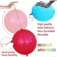 thumbnail image 2 of 30Pcs Punch Balloons, Thickened Neon Punching Balloon Heavy Duty Birthday Party Favors for Kids Weddings Supply, 2 of 4