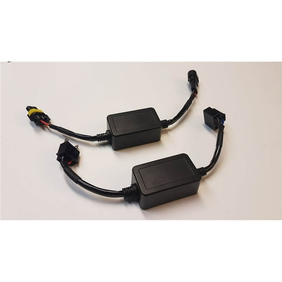 ODX Lighting Headlight Anti Flicker Kit DECODRLH13 DRL Decoder; Plugs In Between Headlight And OE Harness; Plastic; 9 To 32 Operating Voltage; Set Of 2