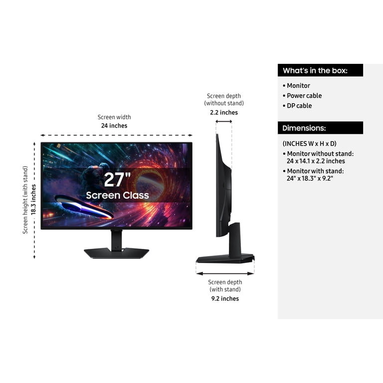 Samsung, Gaming Monitor, OLED G5 G50SF, 27