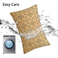 thumbnail image 5 of Vintage flower pattern Girls Boys Pillowcases Pillows Covers Cases Bedroom Decor Decoration Rectangle Two Sides Printed 14"x20" Inch Hotel,Cafe,Car,Sofa Throw Pillow Case Cushion Cover, 5 of 5
