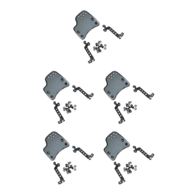 Protección de pantalla Riwesomey para motocicleta premium aerodinámica mejorada Gris Type2 NO2