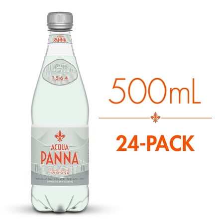 Acqua Panna Natural Spring Water, 16.9 fl oz. Plastic Bottles (24