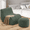 Green, variant on AVAWING Compressed Bean Bag Sofa, Large Bean Bag Chair, Ergonomic Comfy Chair for Adults&Kids, Gray