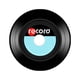 thumbnail image 2 of TAKTUK - Alfombra redonda de tela suave con estampado de discos de música para dormitorio, decoración del hogar, 2 of 2