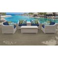 thumbnail image 2 of Coast 6 Piece Outdoor Wicker Patio Furniture Set 06d, 2 of 2