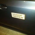 thumbnail image 6 of TOTOMO Student Driver Magnet Sign for Car 10"x4" 3 Pack SDM-07, 6 of 6