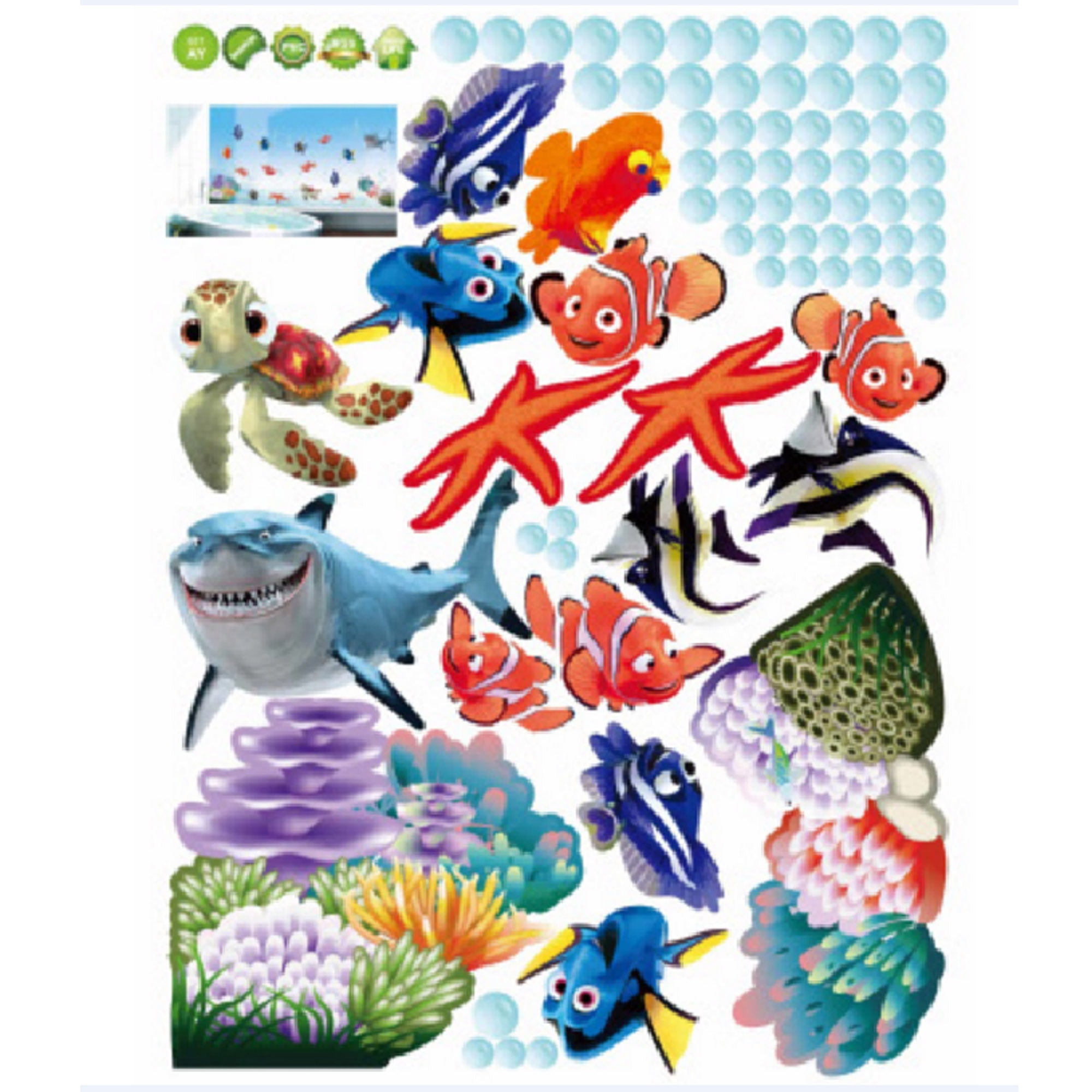 Starfish Finding Nemo