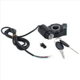 thumbnail image 3 of Scooter EléCtrico Cerradura de Encendido Llave Cilindro Interruptor Arranque Accesorios Repuesto para, 3 of 5